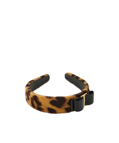 Ferragamo New Vara Nameplate Headband