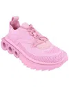Ferragamo Woman Sneakers Light Purple Size 6.5 Textile Fibers In Pink
