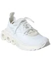 Ferragamo White Nima Technical Knit Running Sneakers In White