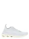 Ferragamo Gancini Sole Sneakers With Knitted Upper