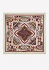Ferragamo Nirvana-print Silk Shawl In Multicolor