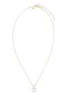 Ferragamo Golden Gancini Pendant Necklace In Gold