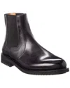 Ferragamo Nono Leather Bootie In Black