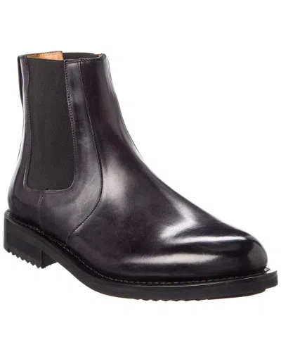 FERRAGAMO FERRAGAMO NONO LEATHER BOOTIE