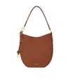 Ferragamo Leather Hobo Bag Crossbody Bags Brown