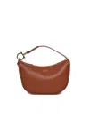 Ferragamo North-south Mini Hobo Bag In Brown