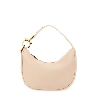 FERRAGAMO FERRAGAMO NORTH-SOUTH MINI HOBO BAG