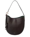 Ferragamo North/south Medium Leather Hobo Bag In Brown