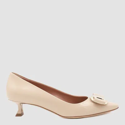 Ferragamo Nude Pumps In Pink