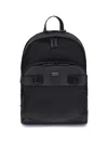 Ferragamo Nylon Backpack In Black