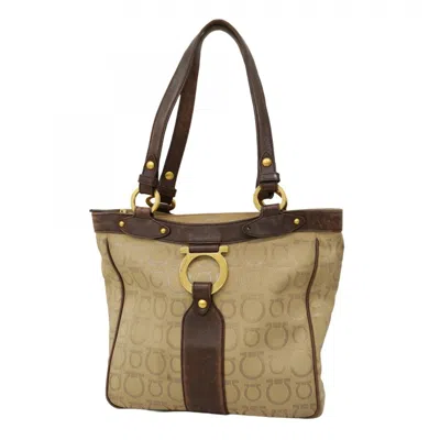 Pre-owned Ferragamo Nylon Canvas Tote Bag () In Multi
