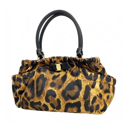 Pre-owned Ferragamo Nylon Tote Bag () In Multi