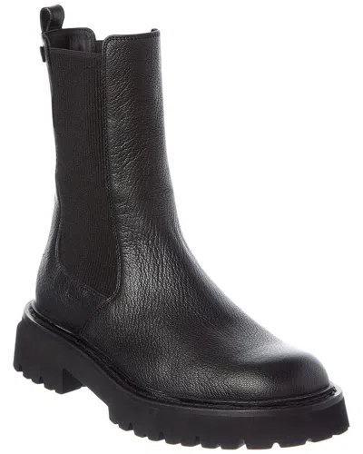 FERRAGAMO FERRAGAMO ODERICO LEATHER BOOT