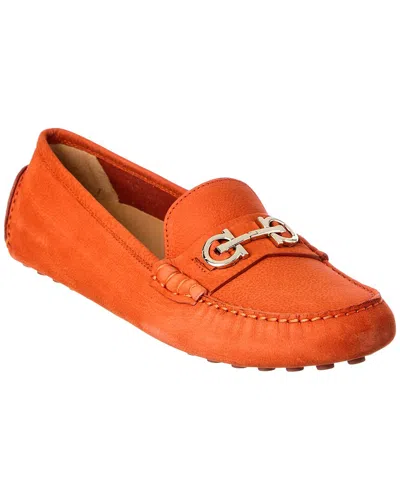 FERRAGAMO FERRAGAMO ODILIA SUEDE LOAFER