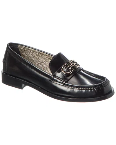 Ferragamo Ofelia Patent Loafer In Black