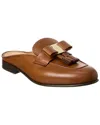 Ferragamo Onofria Leather Loafer In Brown