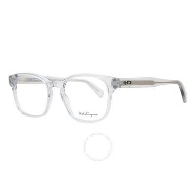 Ferragamo Open Box - Salvatore  Demo Square Men's Eyeglasses Sf2925 050 52