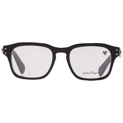 Ferragamo Open Box - Salvatore  Demo Square Men's Eyeglasses Sf2958 001 52
