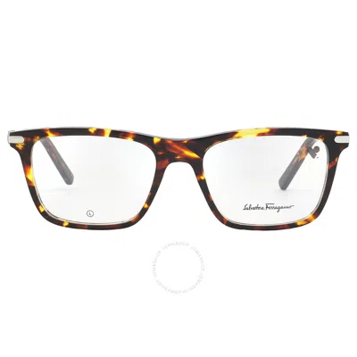 Ferragamo Open Box - Salvatore  Demo Square Men's Eyeglasses Sf2959 219 55