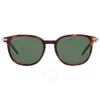 Ferragamo Open Box - Salvatore  Green Square Men's Sunglasses Sf1015s 214 52