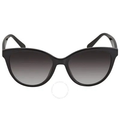 FERRAGAMO SALVATORE FERRAGAMO GREY GRADIENT CAT EYE LADIES SUNGLASSES SF1073S 001 54