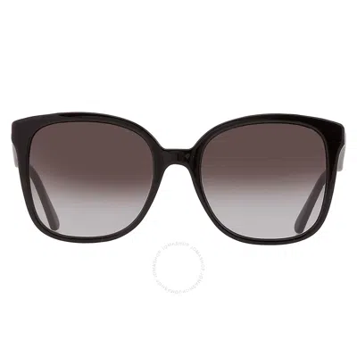 Ferragamo Open Box - Salvatore  Grey Gradient Square Ladies Sunglasses Sf1072s 001 56