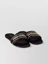 Ferragamo Open Toe Flat Sole Sandals