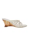 Ferragamo Open-toed High-heeled Sandals In Nude