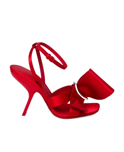 FERRAGAMO OPEN-TOED HIGH-HEELED SANDALS