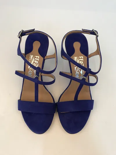 Ferragamo Open-toed Sandals In Black