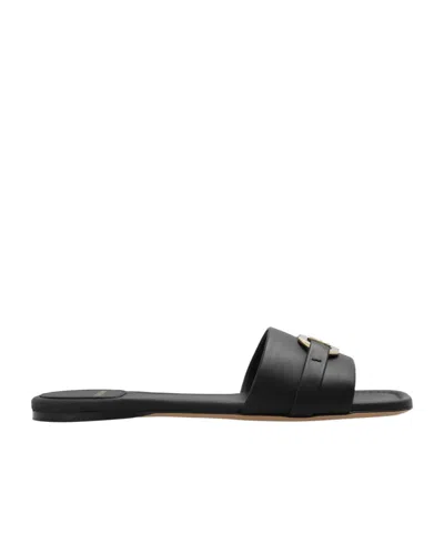 FERRAGAMO OPEN-TOED SLIPPERS