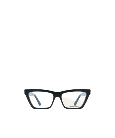Ferragamo Optical Glasses In Black