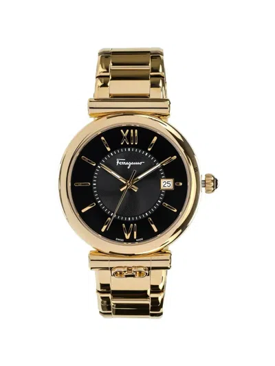 Ferragamo Ora 40mm Watch In Gold