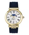 Ferragamo Ora Moonphase Strap Watch In Black