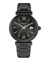 Ferragamo Ora Watch With Black Guilloche Dial In Multi