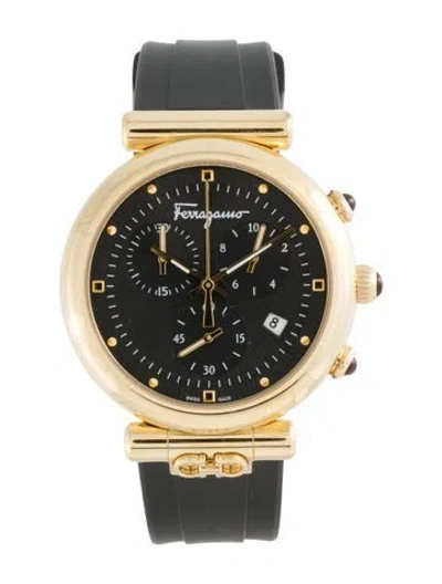 Pre-owned Ferragamo Ora Watch In Multicolor