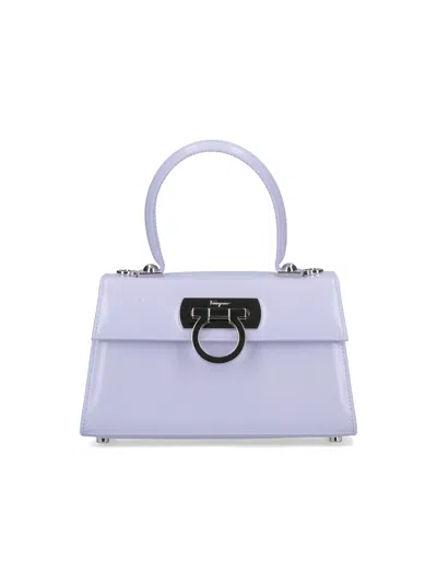 FERRAGAMO ORNAMENT GANCINI HANDBAG