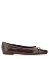 Ferragamo Ballerina Ornament Hooks In Red