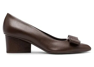 Pre-owned Ferragamo Ornament Pump (women's) Sneakers In Green