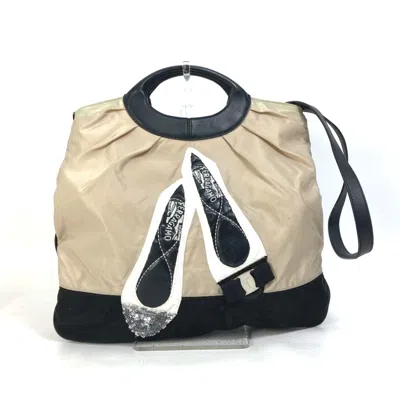 Pre-owned Ferragamo Other Shoulder Bag () In Black