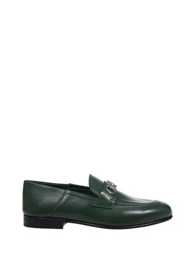 Farragamo Ottone Loafers Ferragamo Black Ottone Loafers Salvatore Ferragamo main image 4