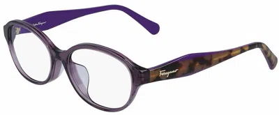 Ferragamo Oval Frame Eyeglasses In In Description