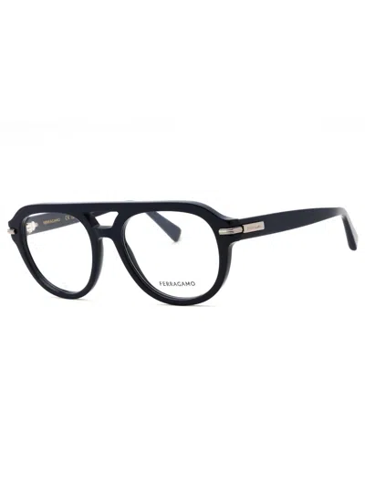 Ferragamo Oval Unisex Eyeglasses