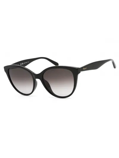 Ferragamo Oval Women's Cat Eye Sunglasses - Sleek Design In Pattern