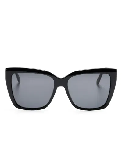 Ferragamo Oversize-frame Sunglasses In Black