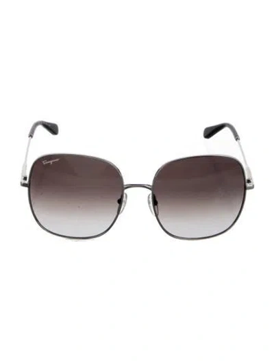 Pre-owned Ferragamo Oversize Gradient Sunglasses