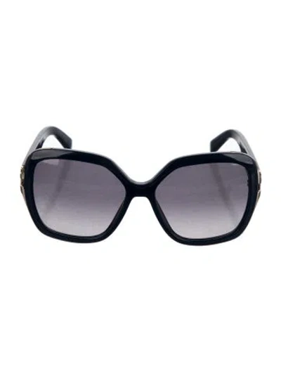 Pre-owned Ferragamo Oversize Gradient Sunglasses In Blue