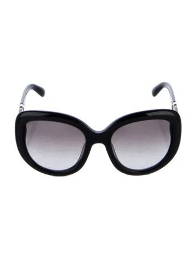 Pre-owned Ferragamo Oversize Gradient Sunglasses In Multi