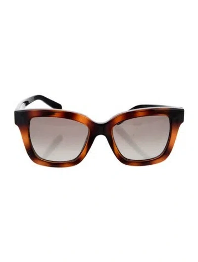 Pre-owned Ferragamo Oversize Gradient Sunglasses In Multi