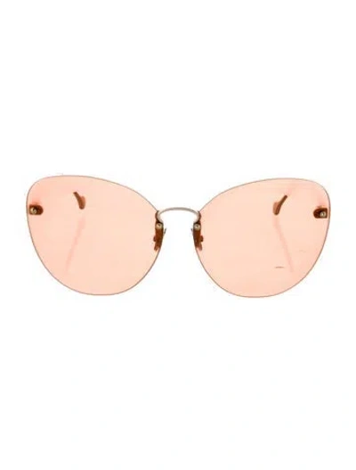 Pre-owned Ferragamo Oversize Tinted Sunglasses In Multi